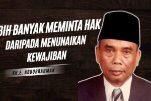 LEBIH BANYAK MEMINTA HAK DARIPADA MENUNAIKAN KEWAJIBAN